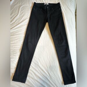 EUC Paige Akyline Skinny - Black - 28
